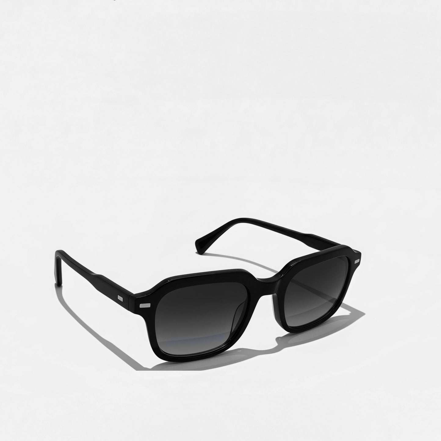 Ink Fade acetate sunglasses on white background