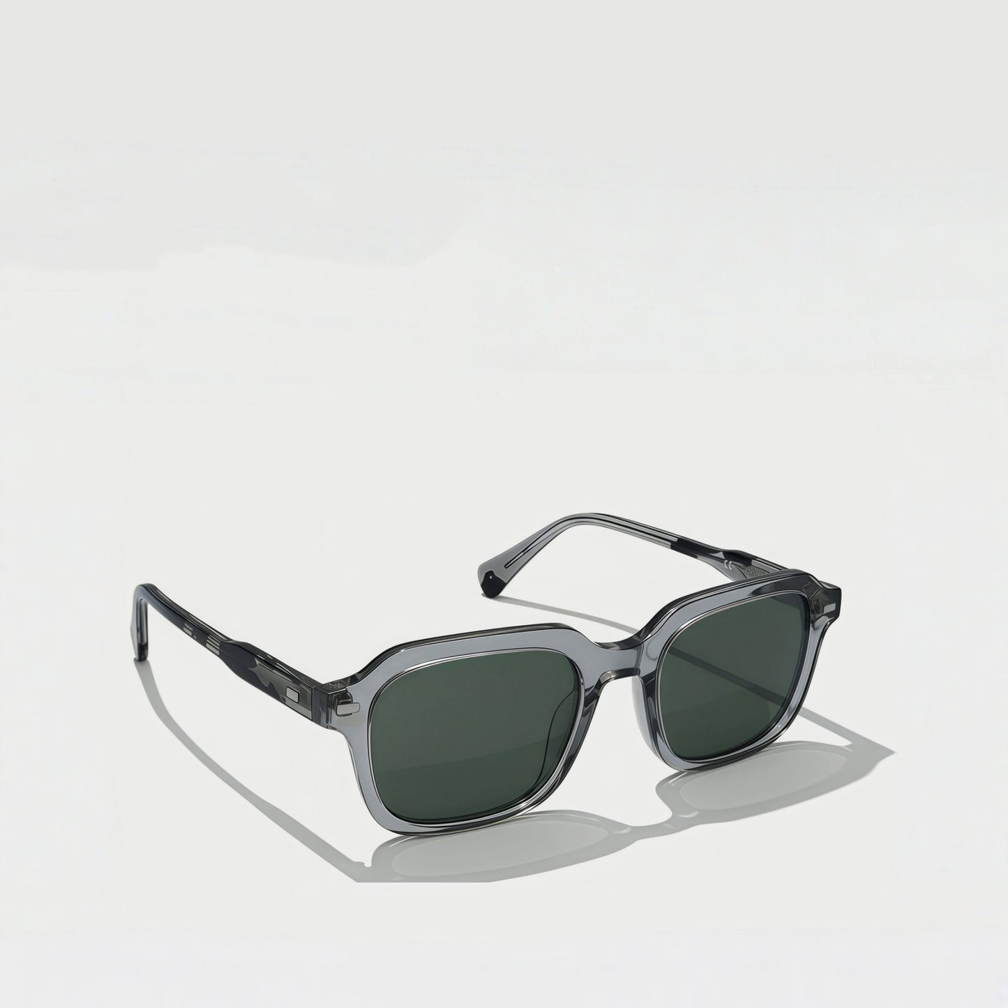Ink Fade acetate sunglasses on white background