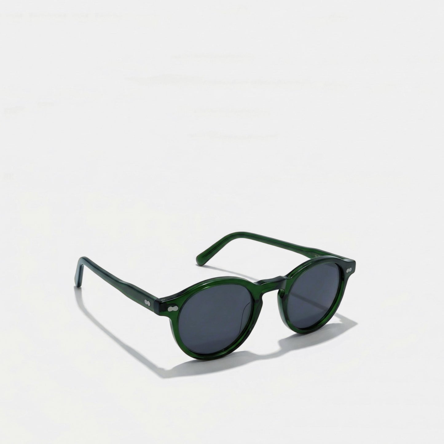 Moon Bridge acetate sunglasses on white background