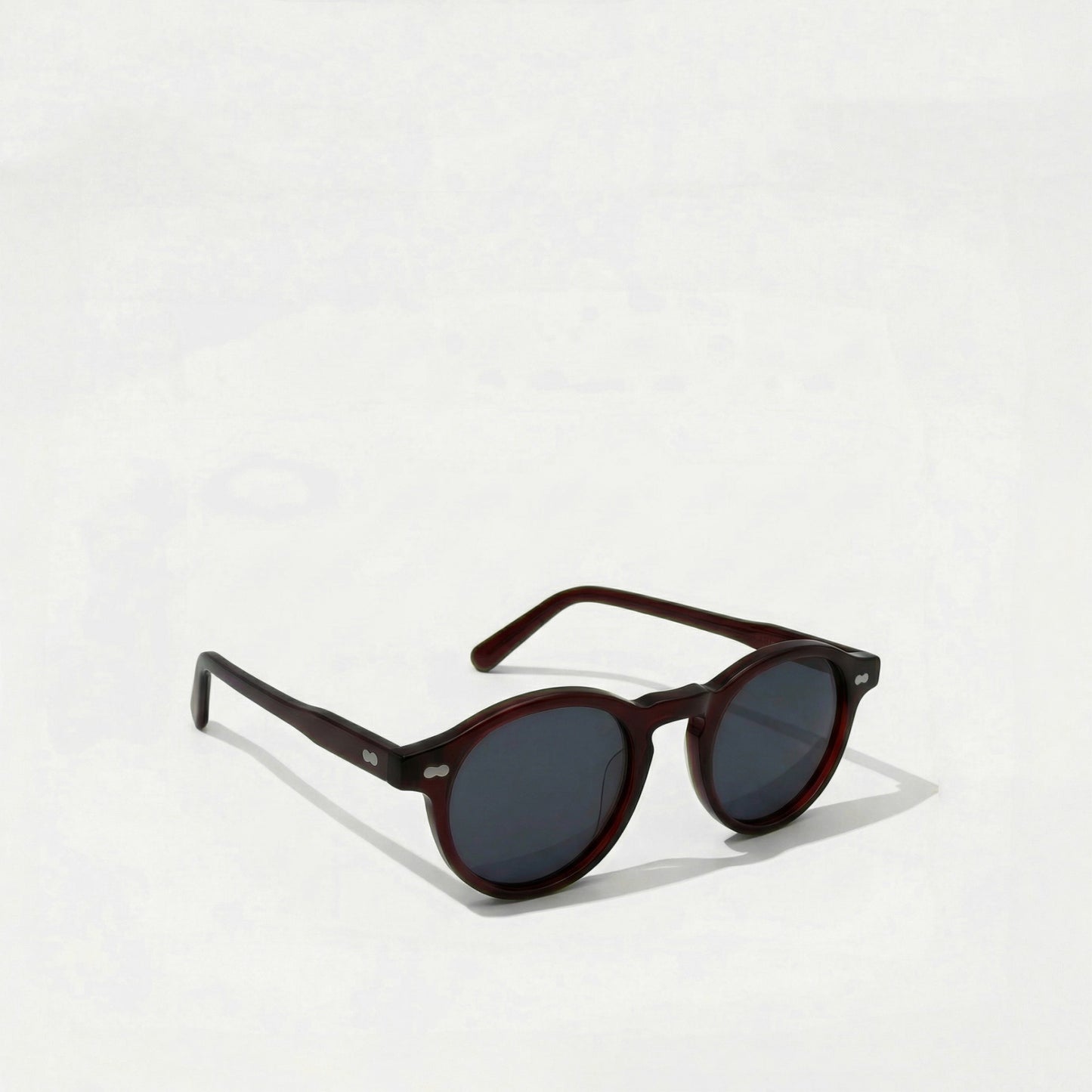 Moon Bridge acetate sunglasses on white background