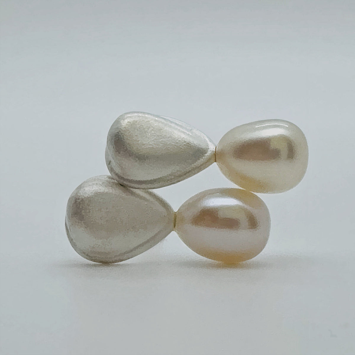 Still Pearl freshwater pearl sterling silver earrings