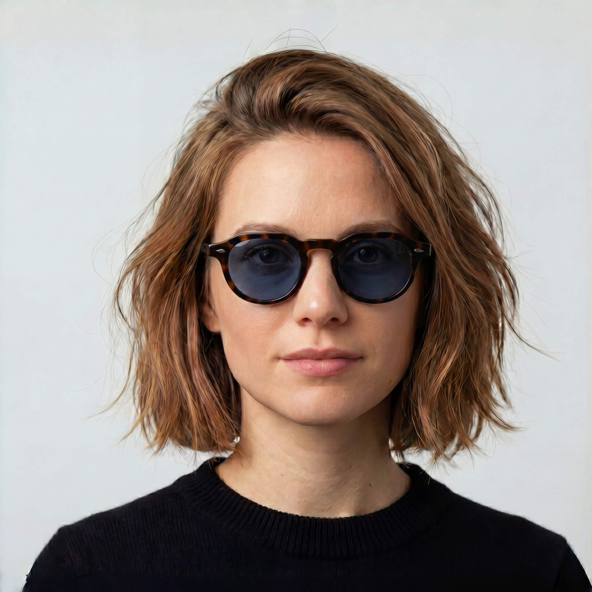 Model wearing Cloud Peak sunglasses